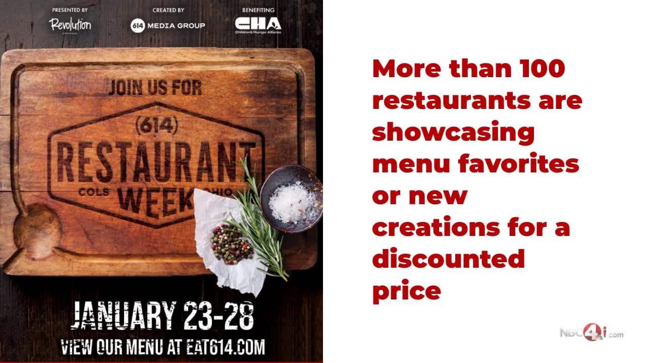 614 Restaurant Week returns; see where to find specials NBC4 WCMHTV