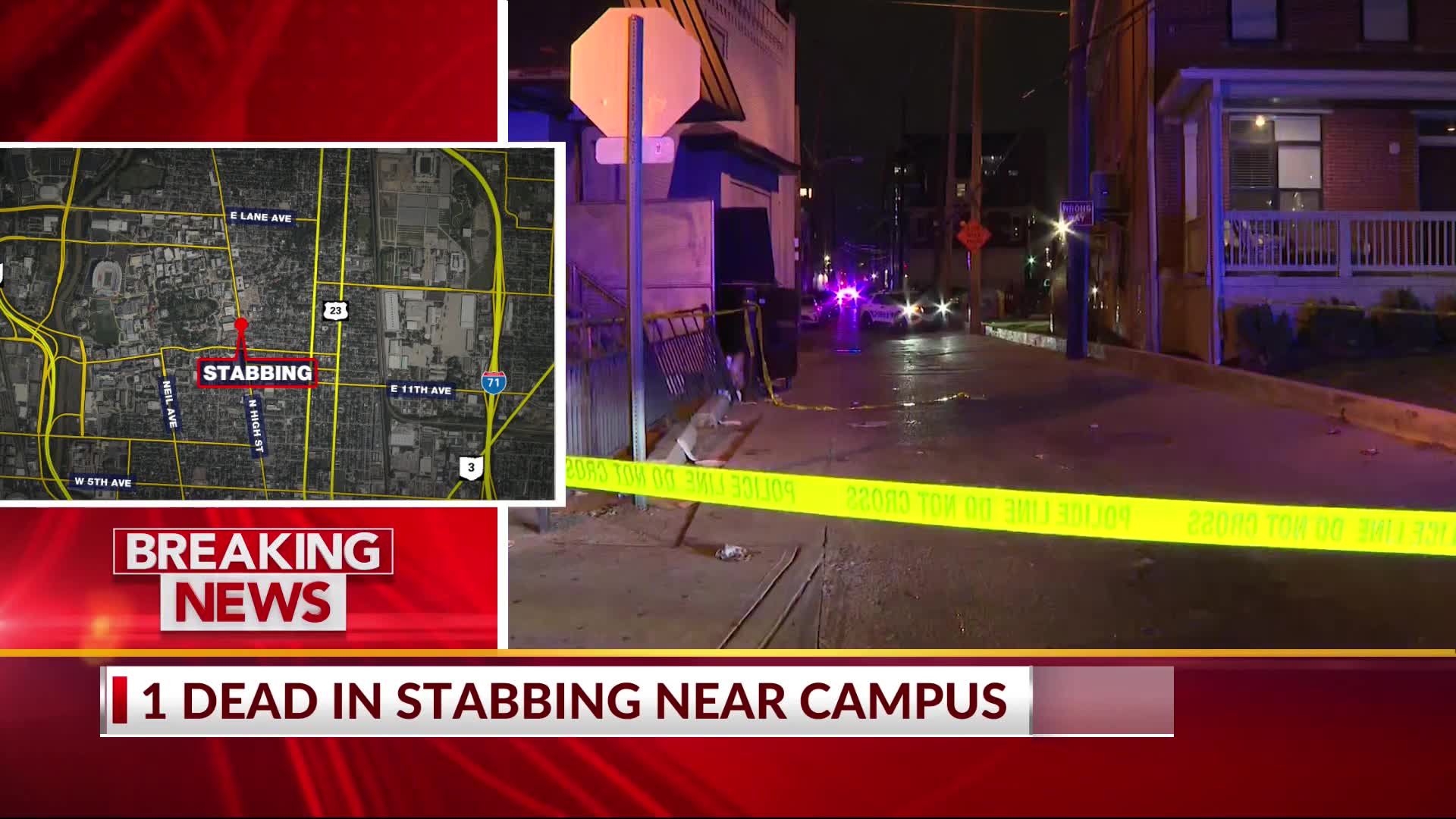 One killed in stabbing near Ohio State’s campus – NBC4 WCMH-TV