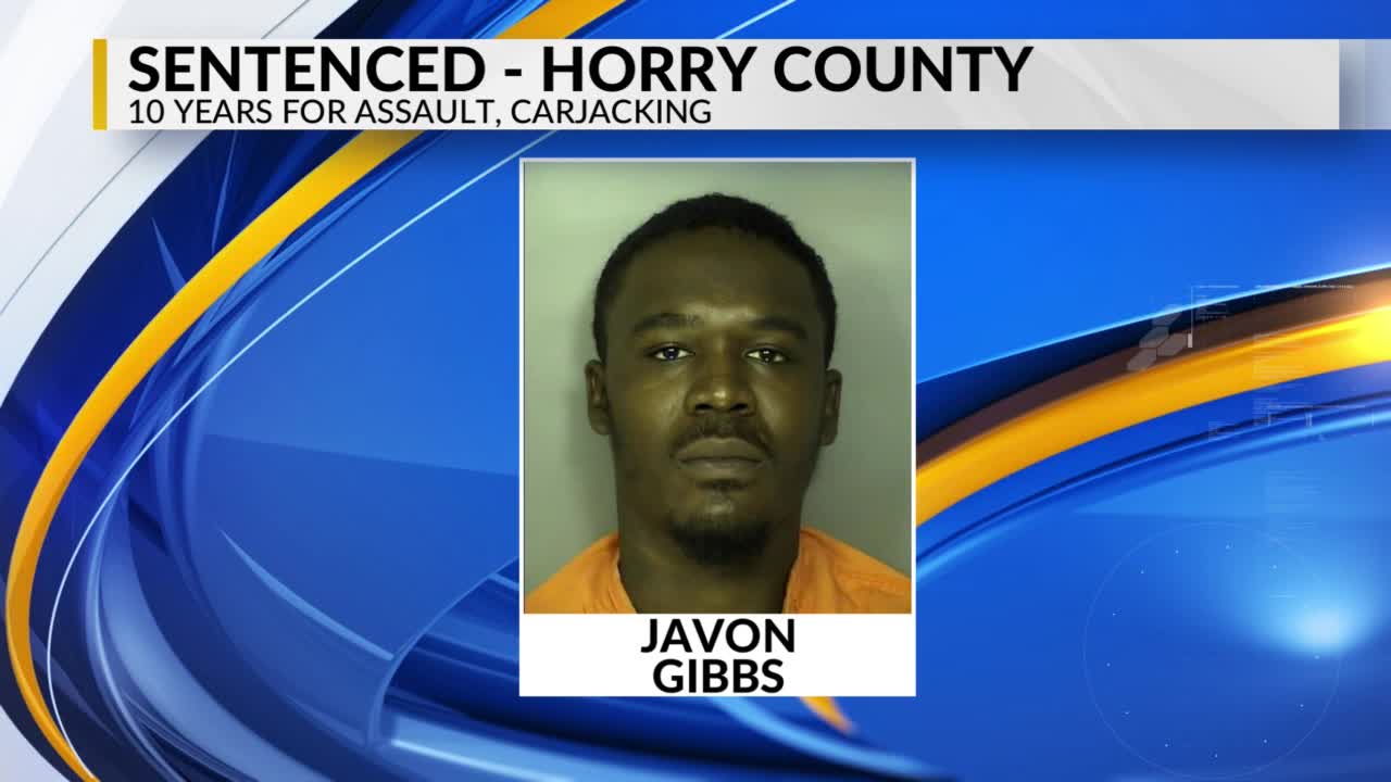 Conway man sentenced to prison for assault, carjacking in Myrtle Beach ...
