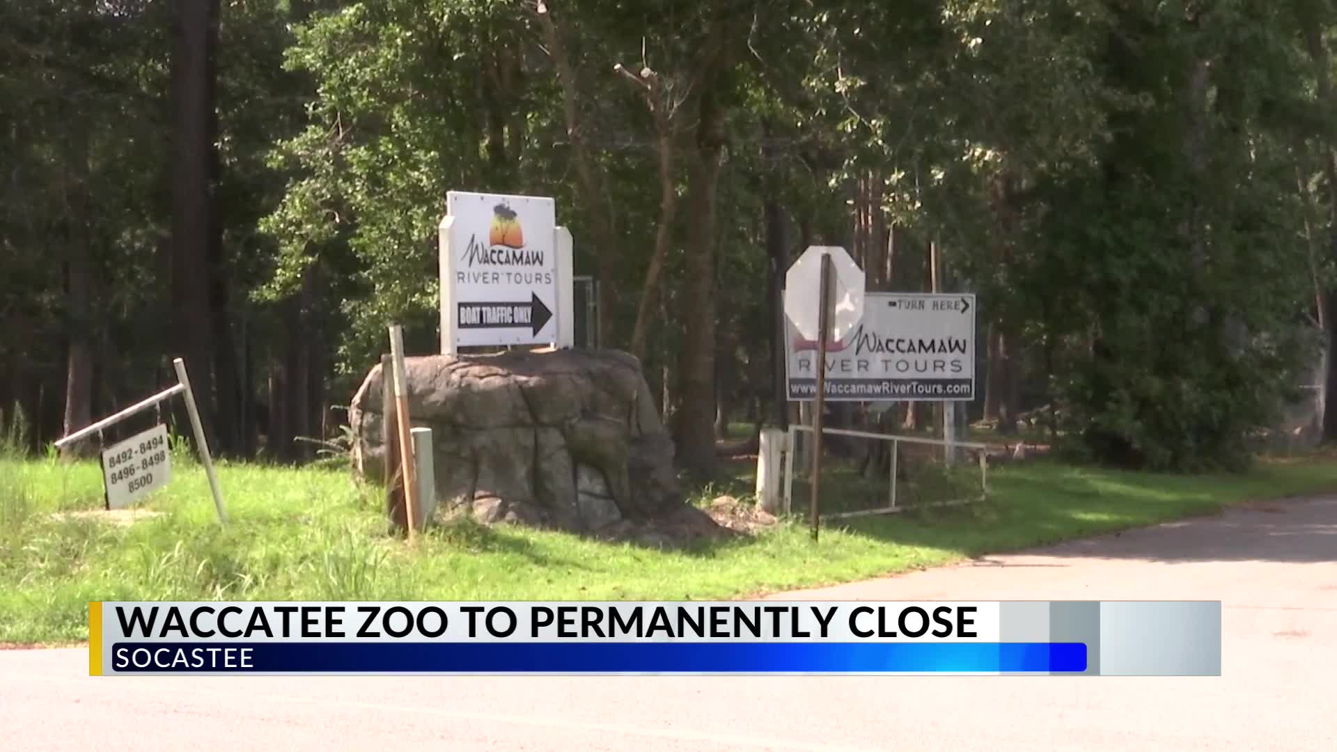 Waccatee Zoo to permanently close after PETA lawsuit WBTW