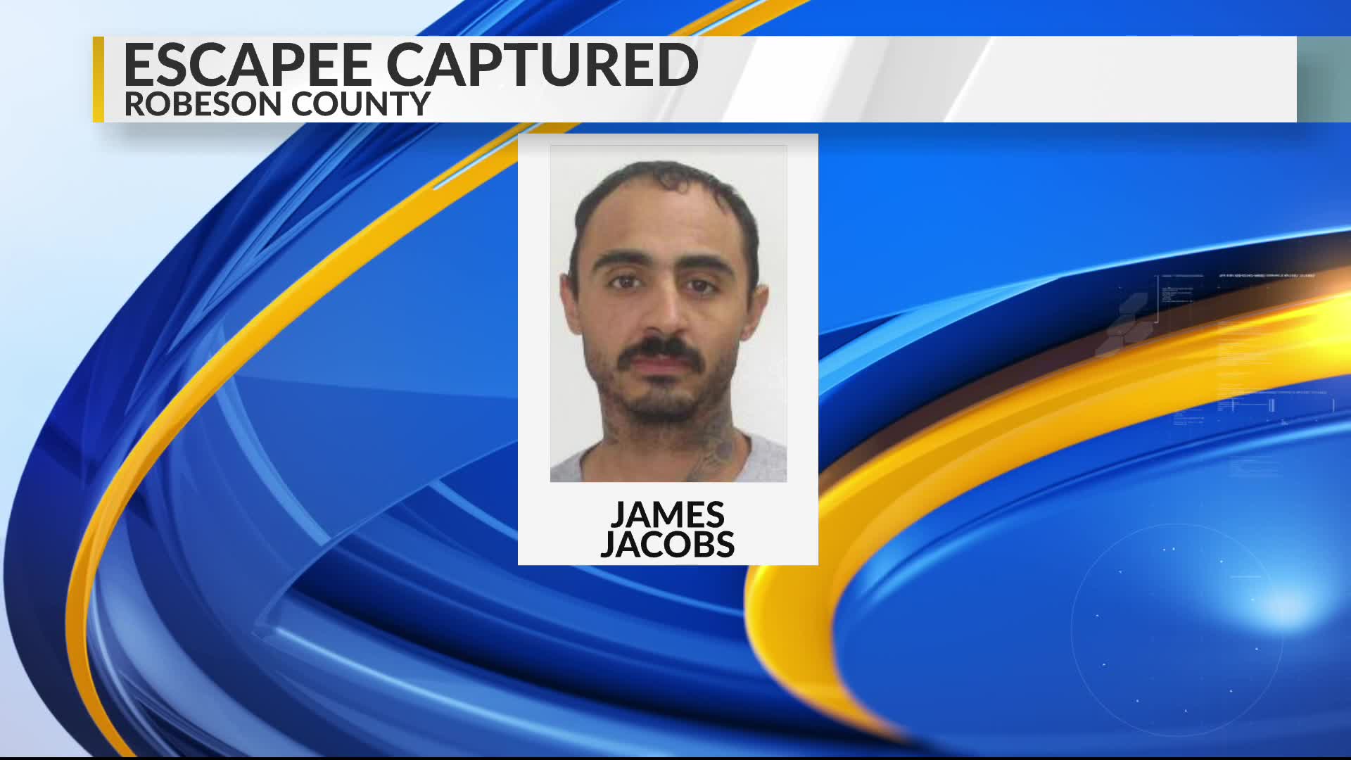 Man who escaped Robeson County jail back in custody – WBTW