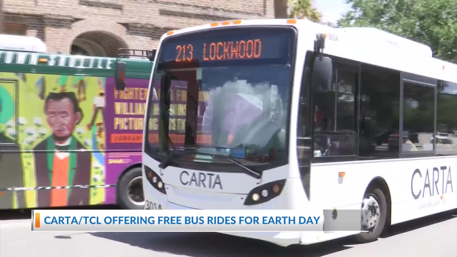 CARTA/TCL offering free bus rides for Earth Day – WCBD News 2