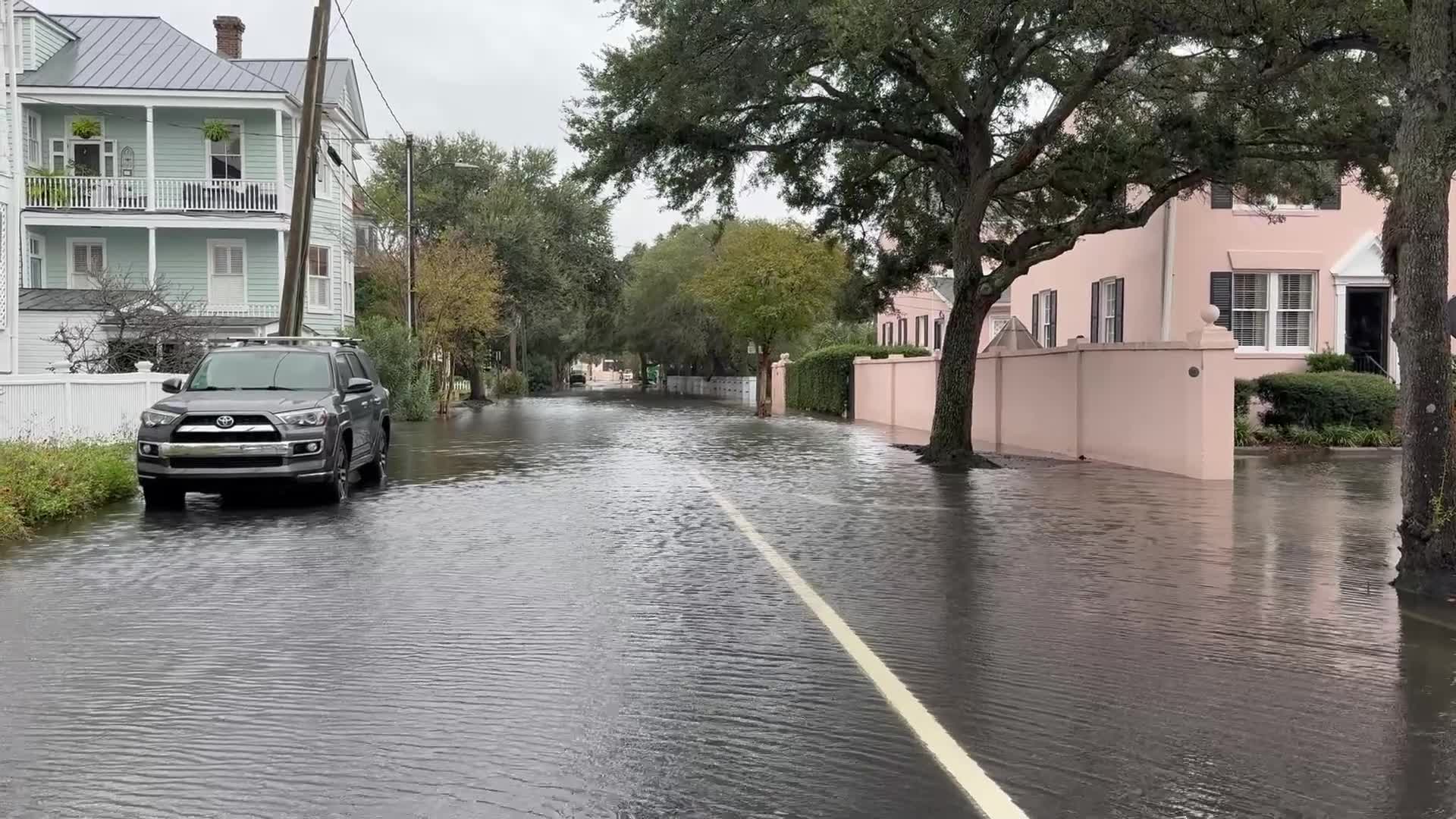 Tidal flooding causes delays across Charleston – WCBD News 2