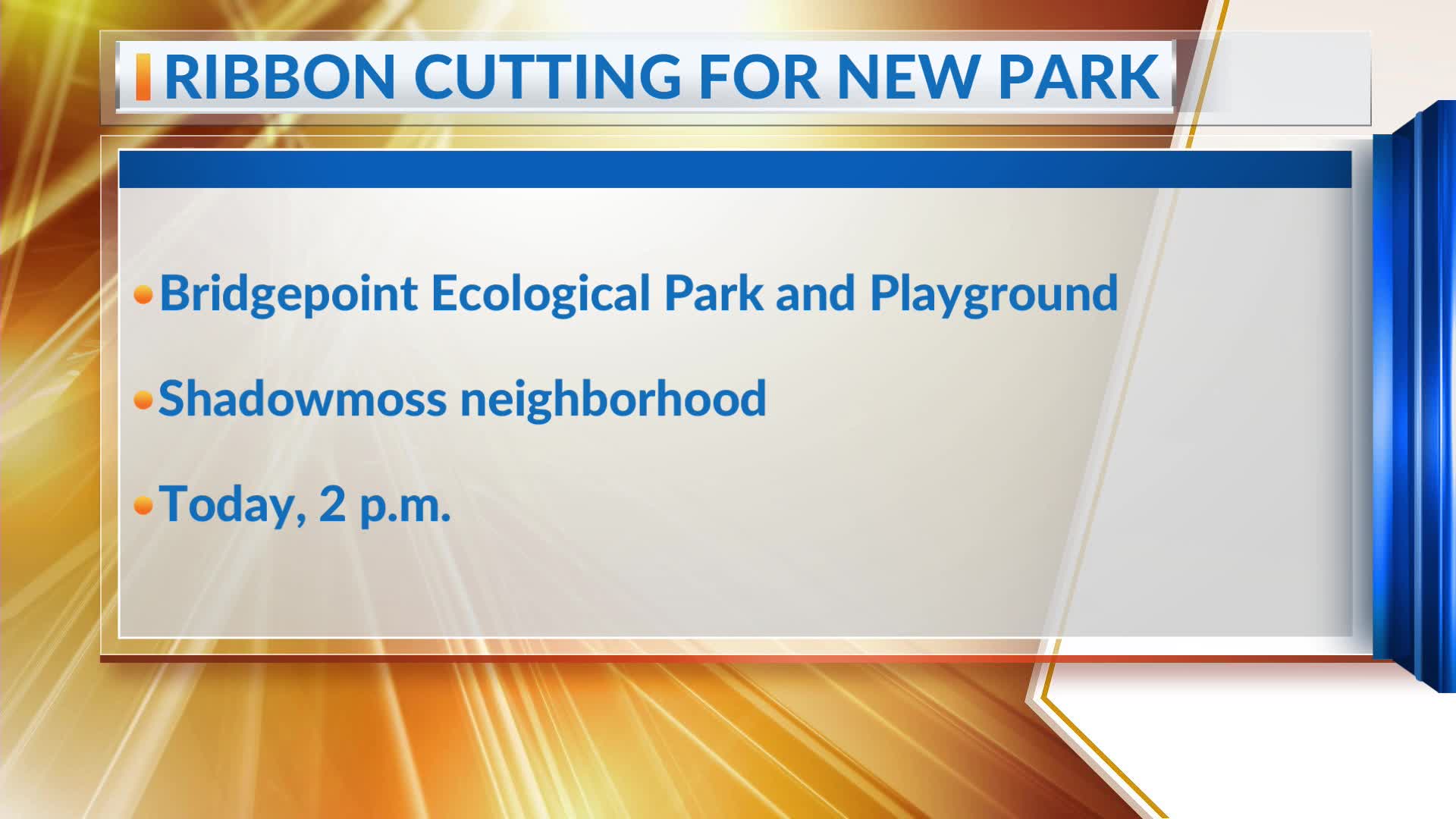 Charleston to hold ribbon cutting for new park – WCBD News 2