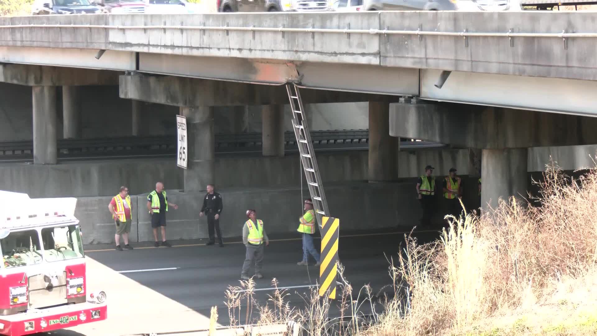 Video shows damage to College Park Road overpass – WCBD News 2