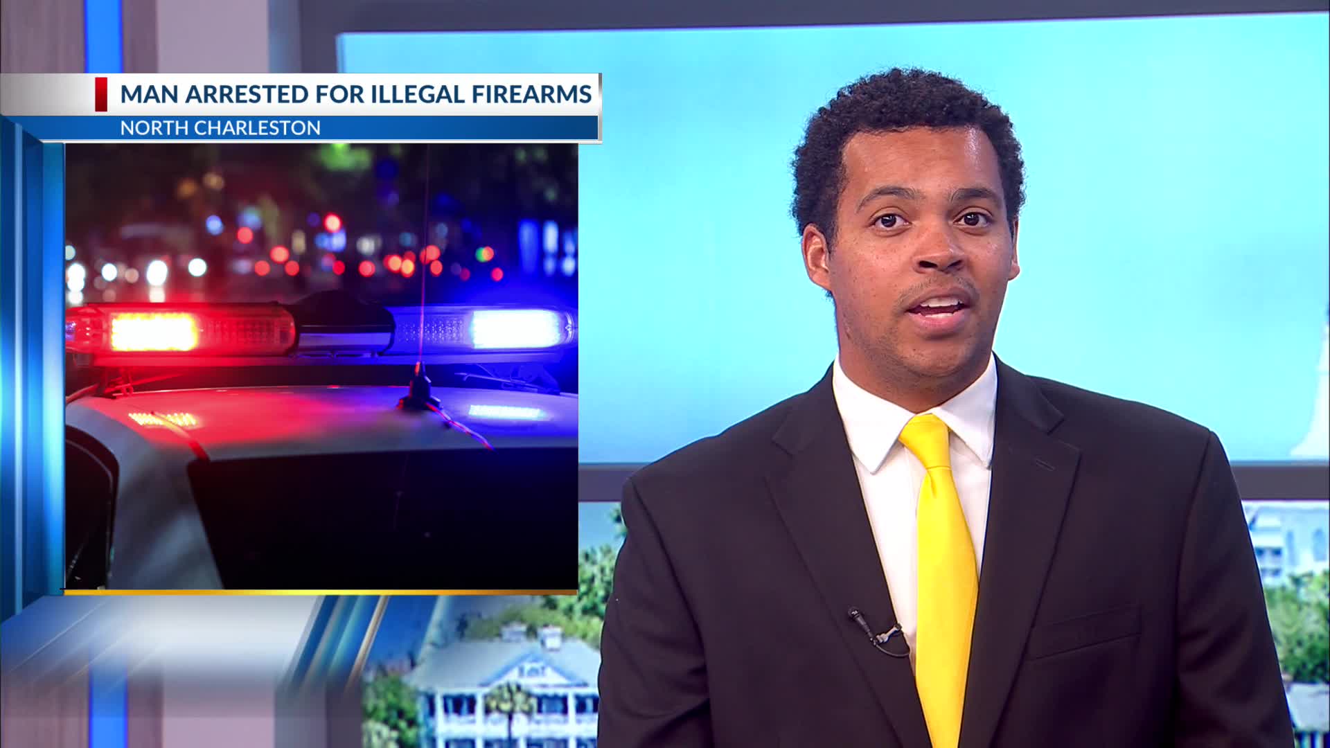 Man arrested for illegal firearms in North Charleston – WCBD News 2