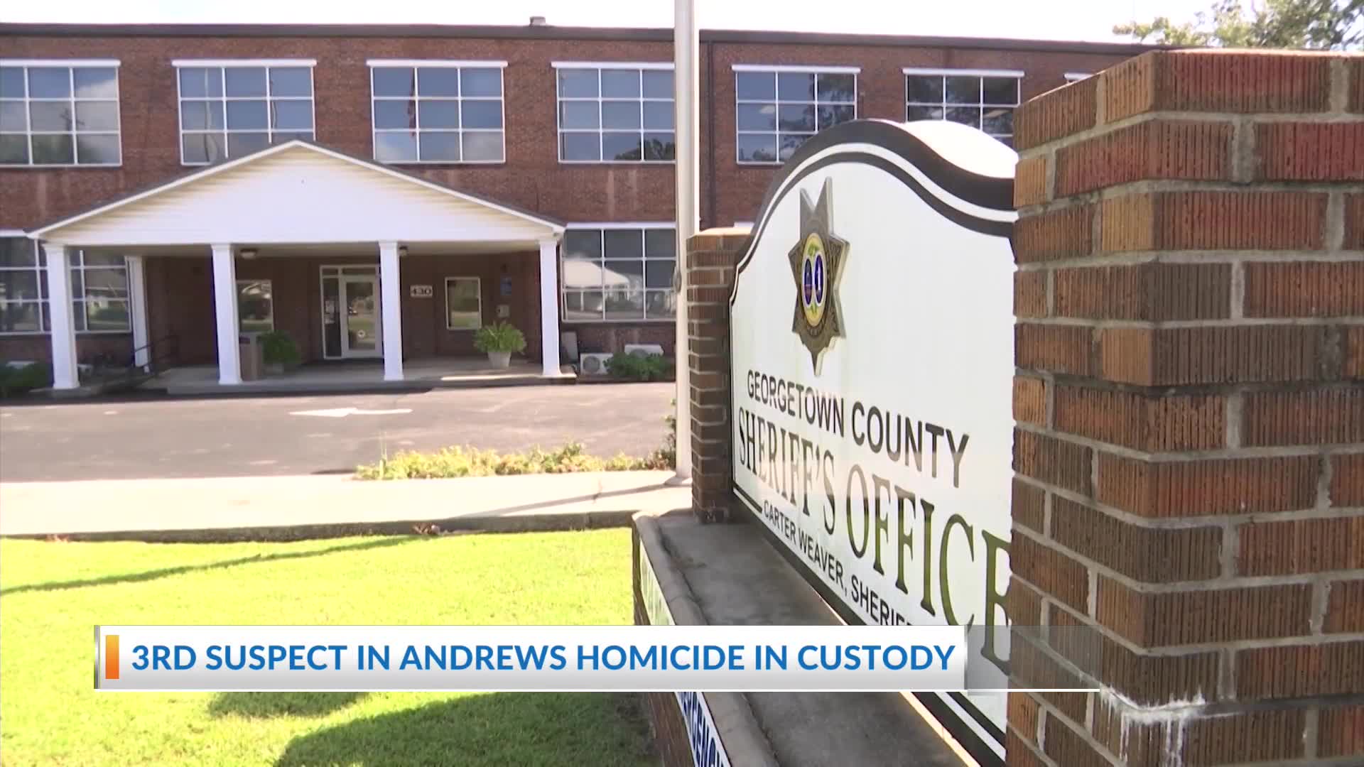 3rd suspect in custody after deadly Andrews shooting – WCBD News 2