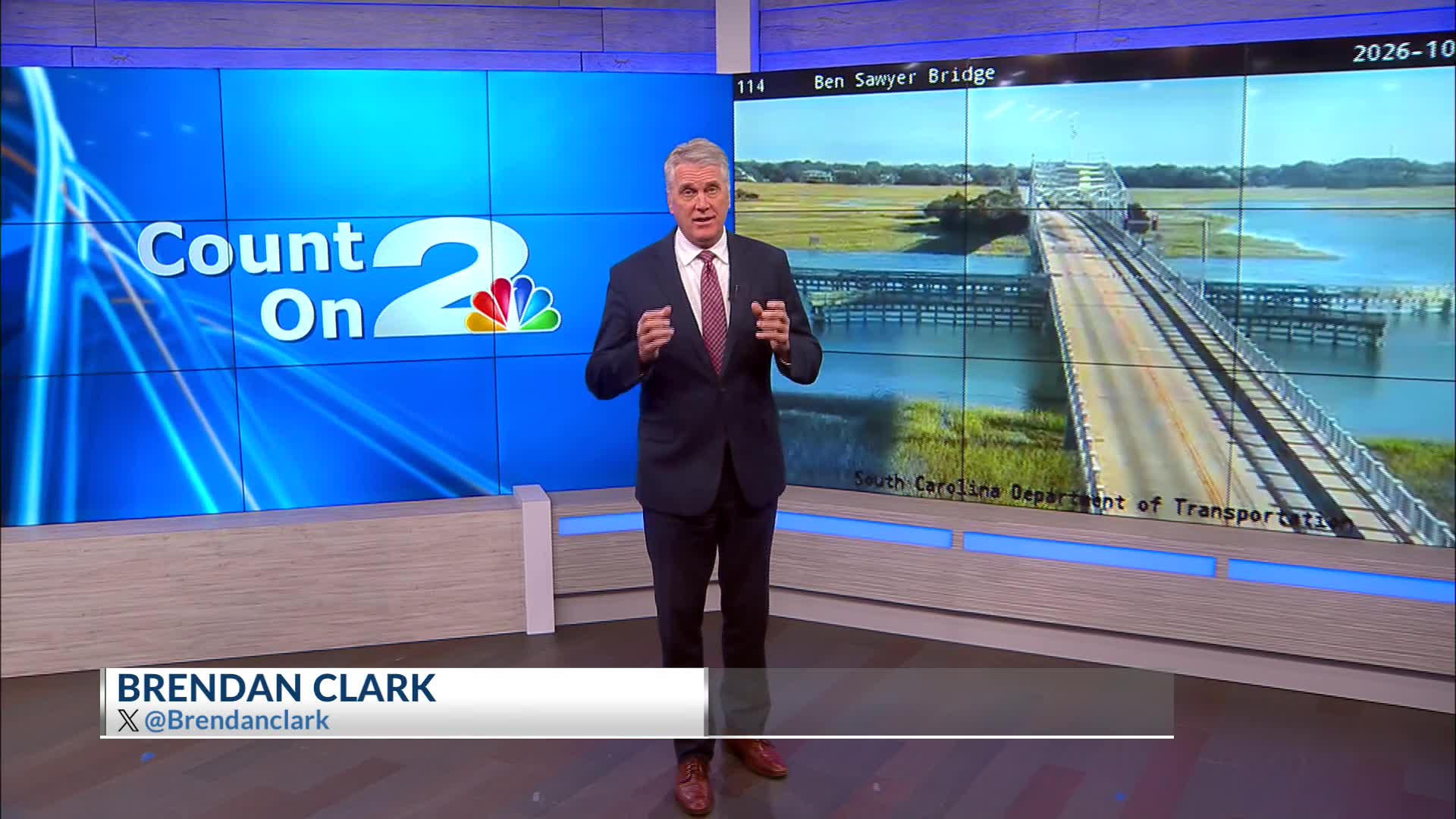 Lin Bridge Ben Sawyer Bridge closed – WCBD News 2