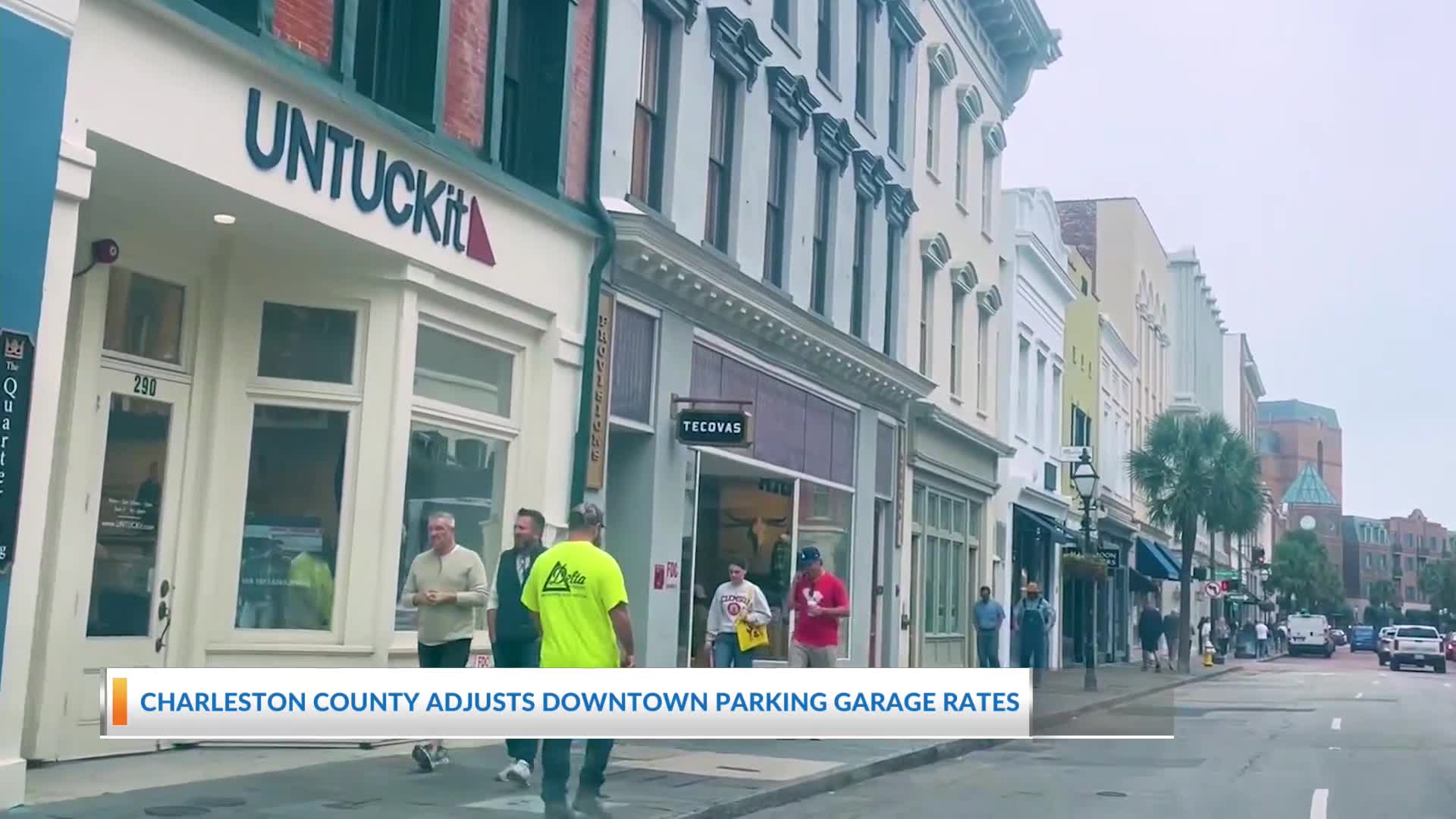 Charleston County adjusts downtown parking garage rates – WCBD News 2