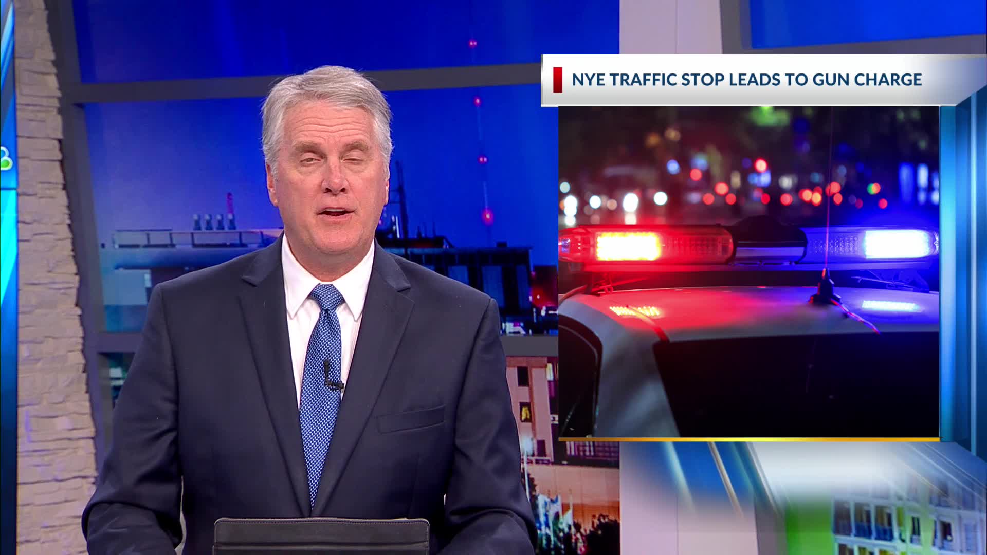 NYE traffic stop leads to gun charge – WCBD News 2