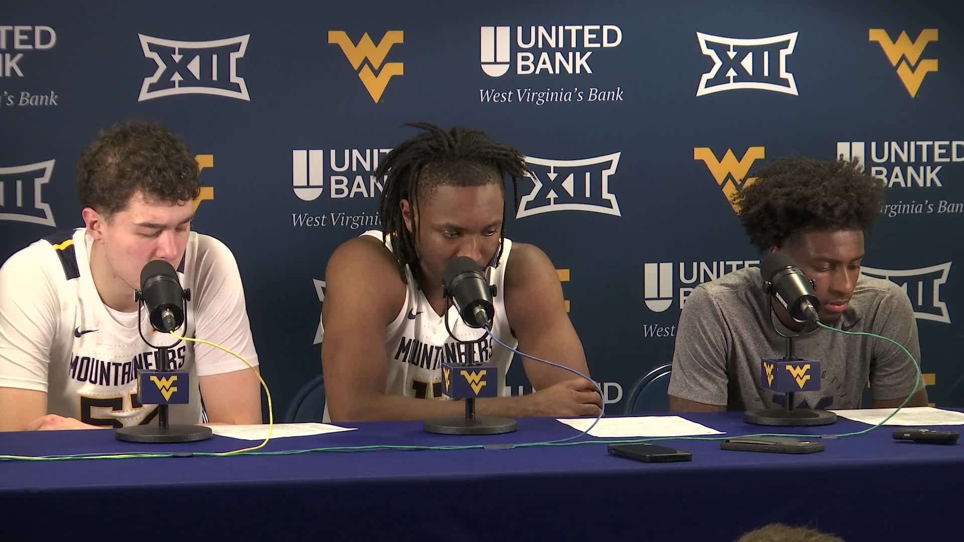 WATCH: Honor Huff, Chance Moore, and Treysen Eaglestaff after 91-49 win ...