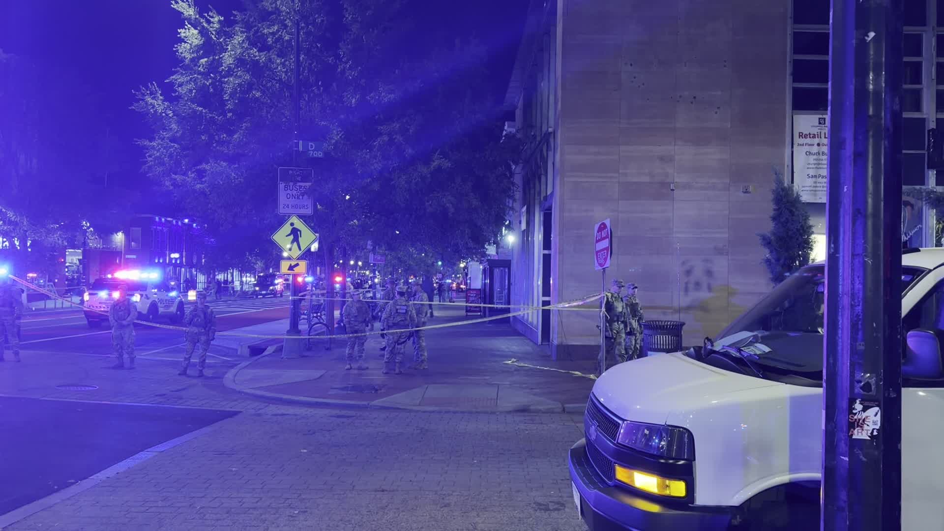 National Guard member and armed man shot in Southeast DC, police say – WFLA