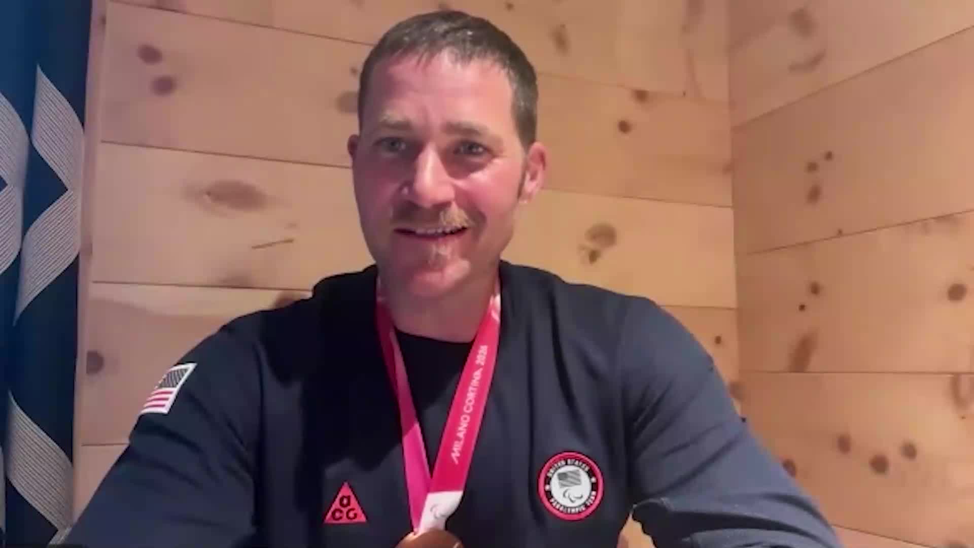 Paralympic snowboarder Mike Schultz on winning bronze – WDHN – wdhn.com
