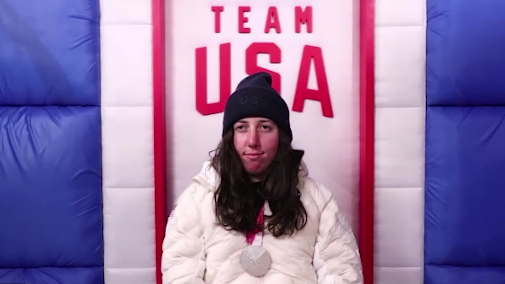 San Diego's Kate Delson takes silver at Italy Paralympics - WANE 15