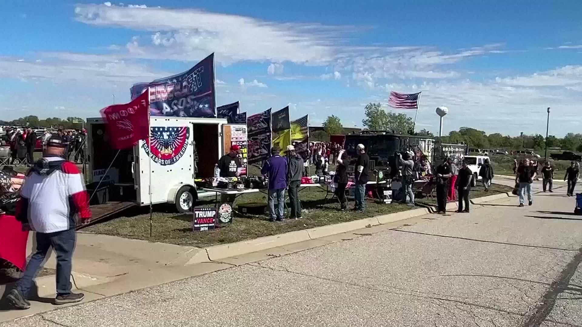 Watch Kc Camera Map Republican voters at Kansas campaign rally share what they’re voting ...