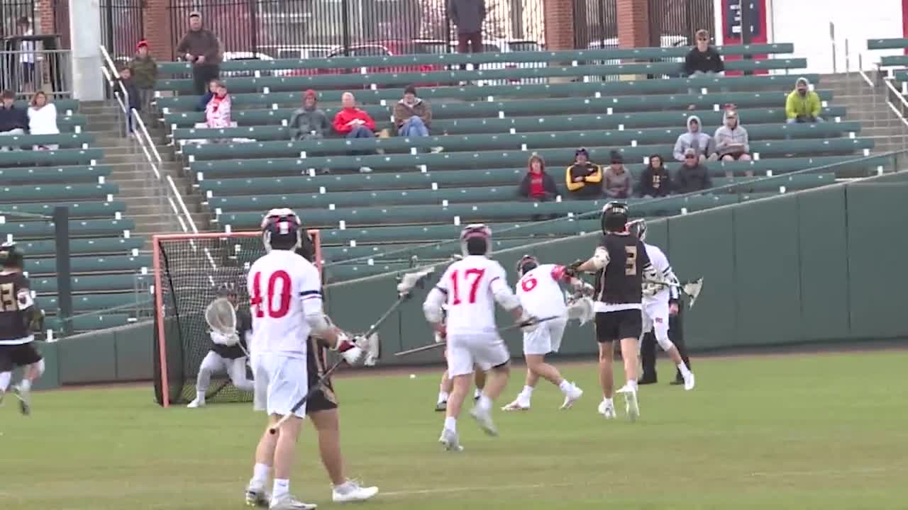 HIGHLIGHTS KU wins lacrosse Border Showdown at Legends Field FOX 4