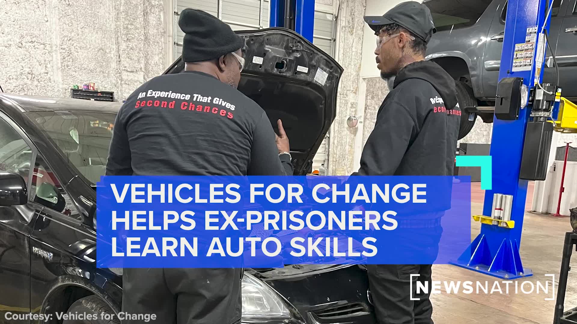 Vehicles for Change helps exprisoners learn auto skills NewsNation NewsNation