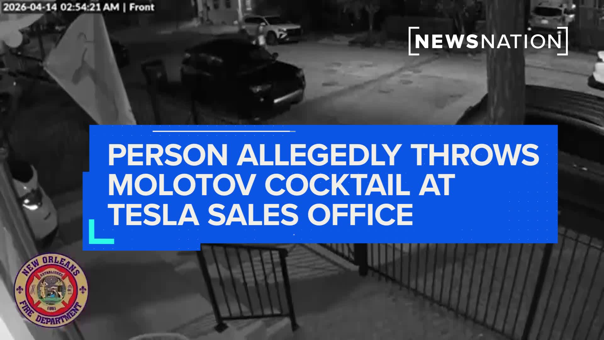 Person allegedly throws Molotov cocktail at Tesla sales office – NewsNation