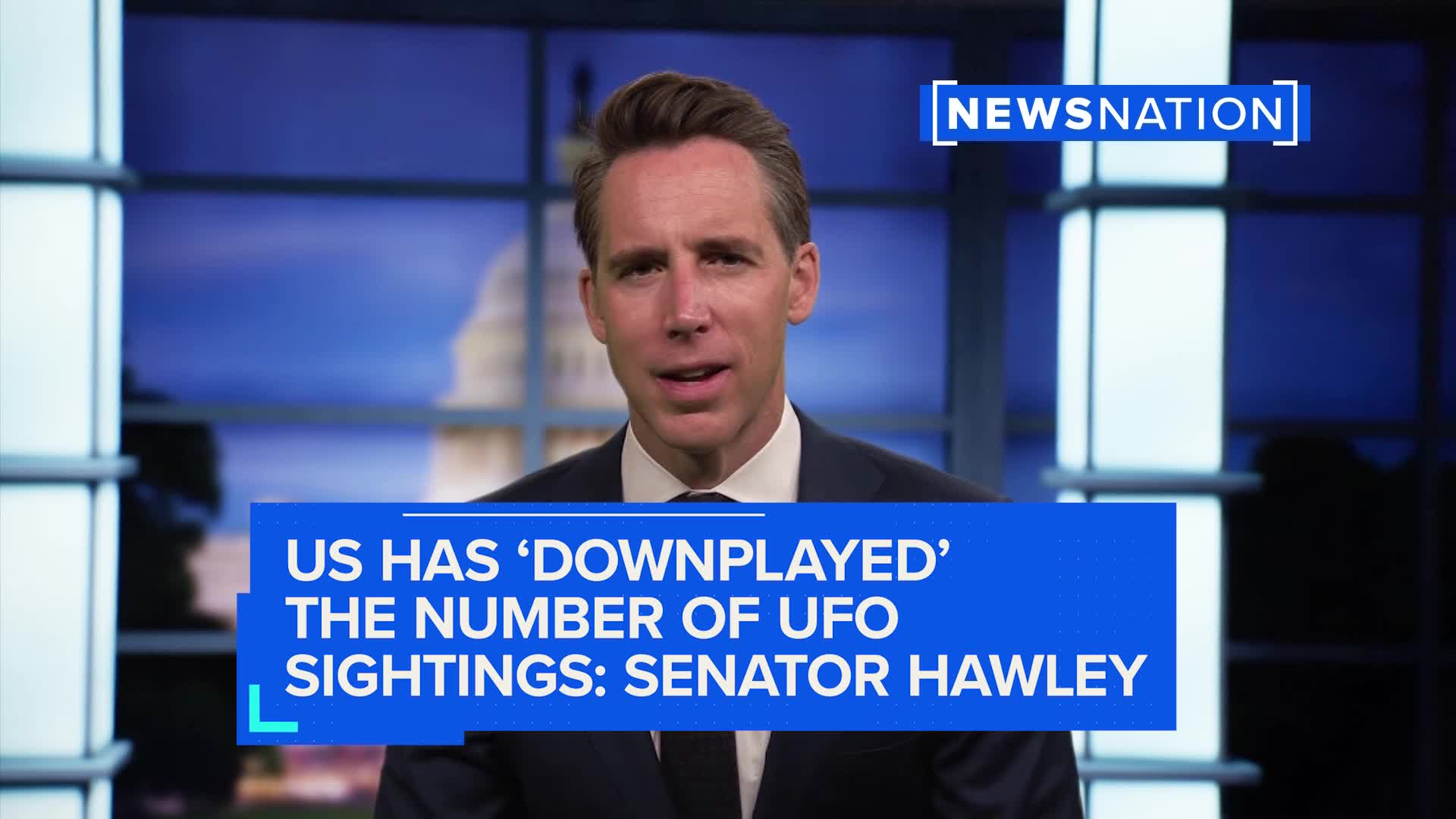 Senator Hawley: US Has ‘downplayed’ Number Of UFO Sightings | Full ...