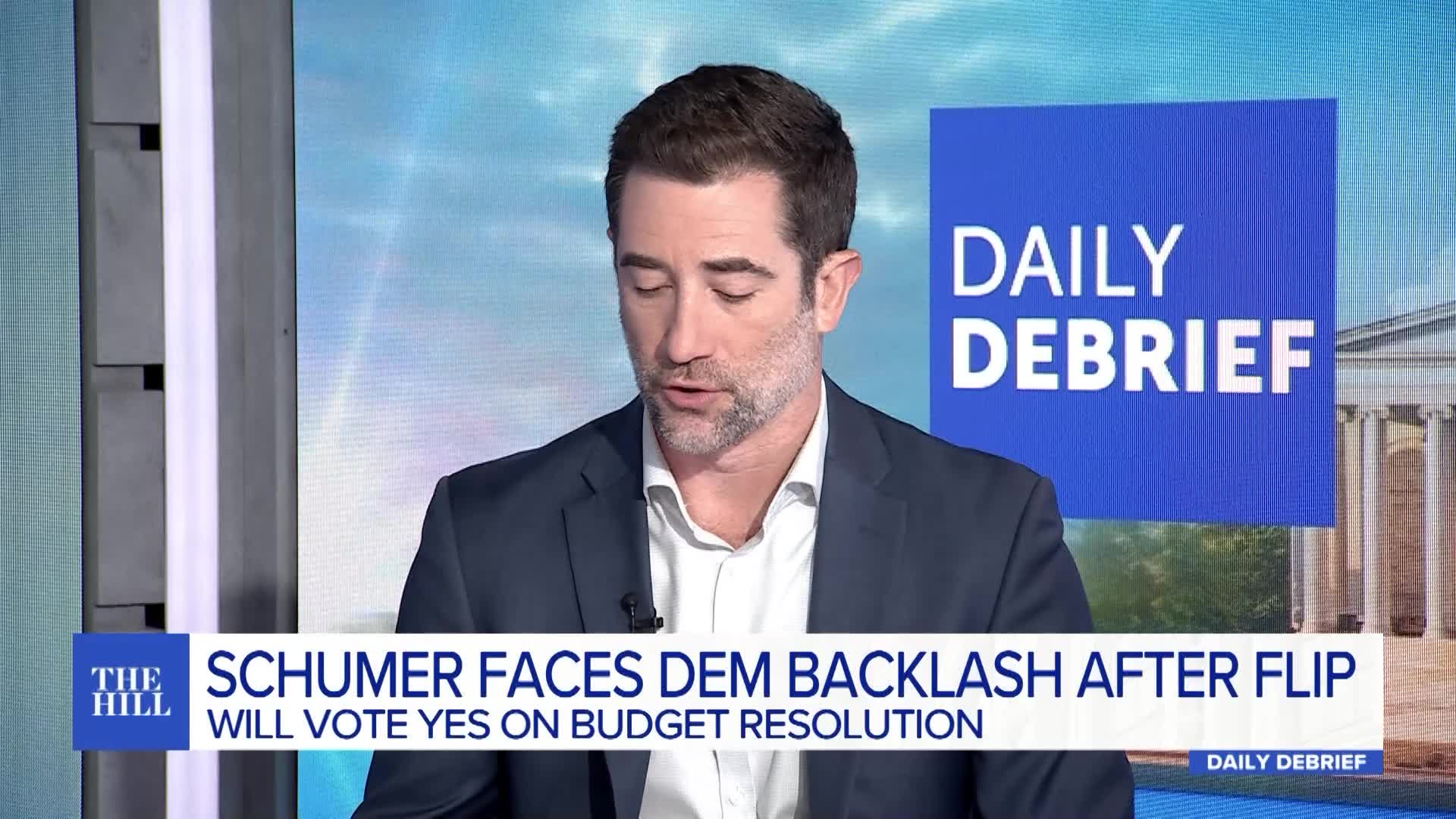 Schumer says he will vote to advance GOP spending bill, lowering threat ...
