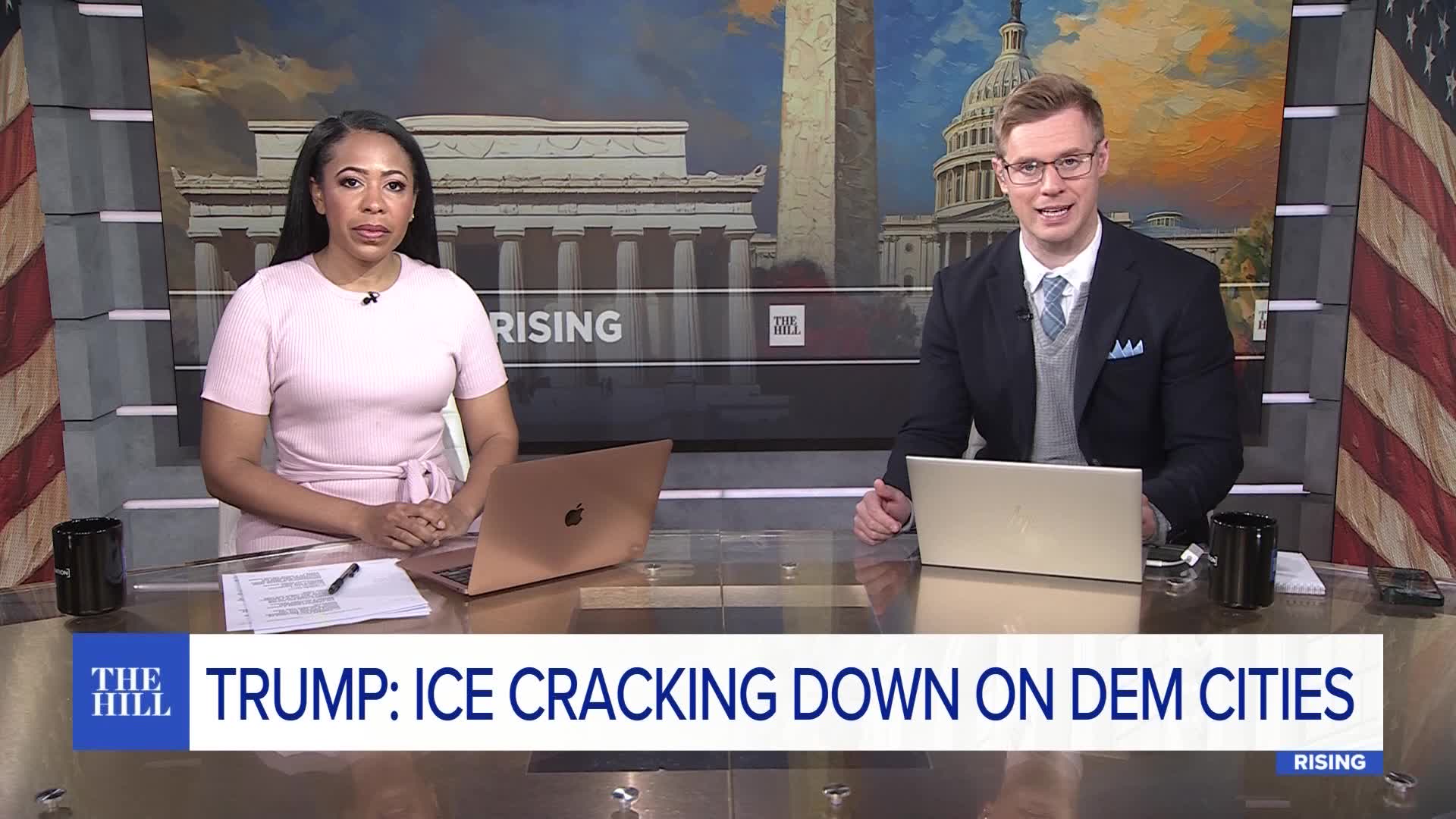 Trump Orders Immigration Crackdown in Democrat-Led Cities with Mass Protests