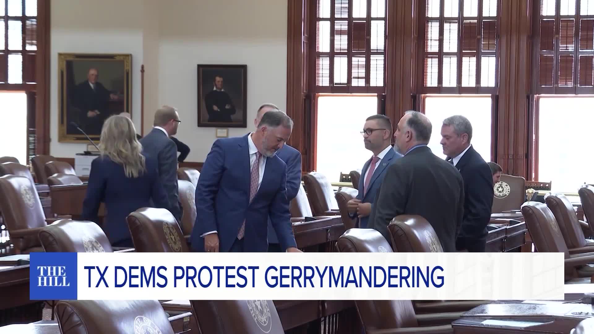 Texas House Democrats Stall Redistricting With Walkout, Blocking Quorum