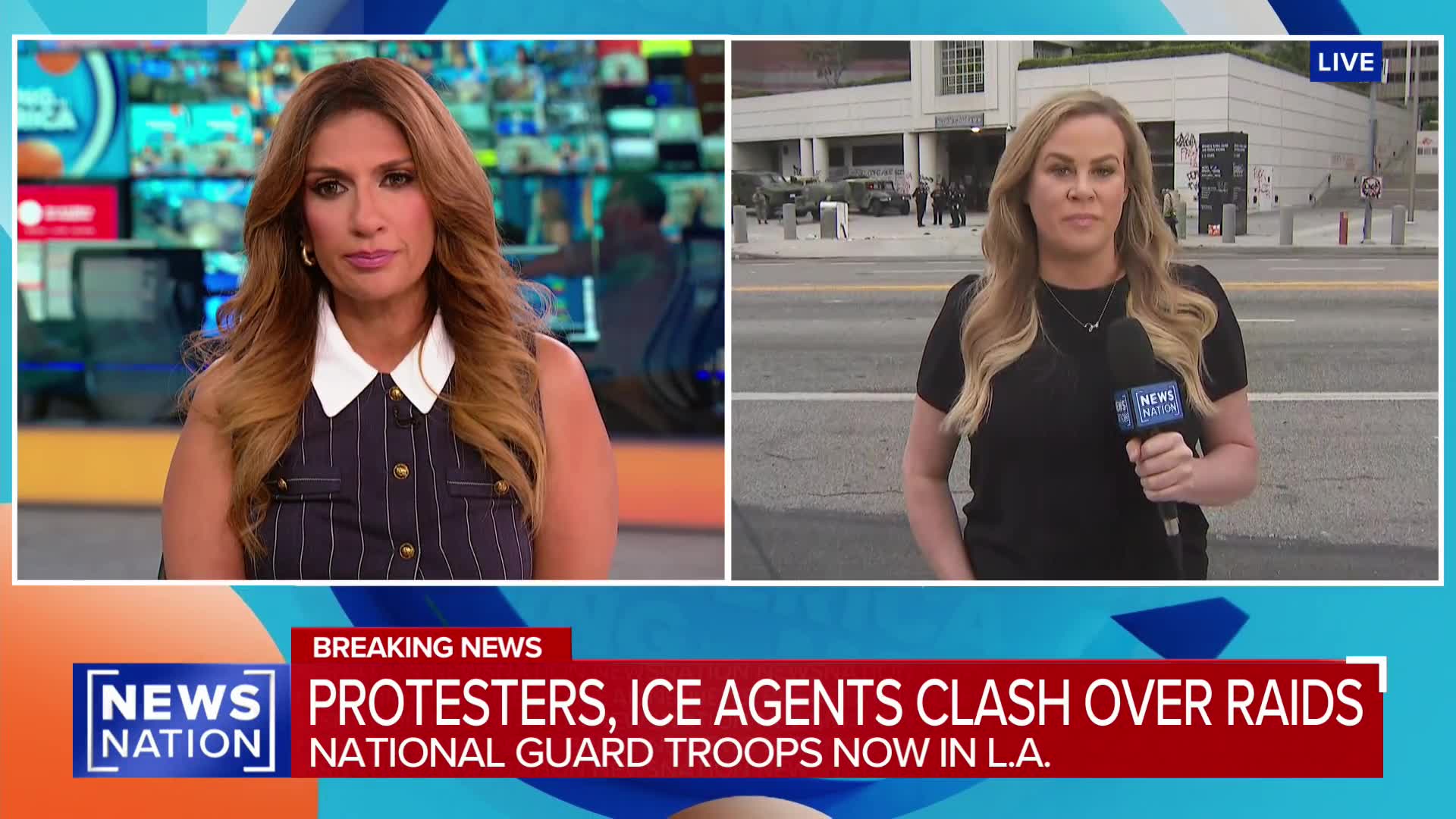 NewsNation: National Guard arrives in Los Angeles amid anti-ICE ...