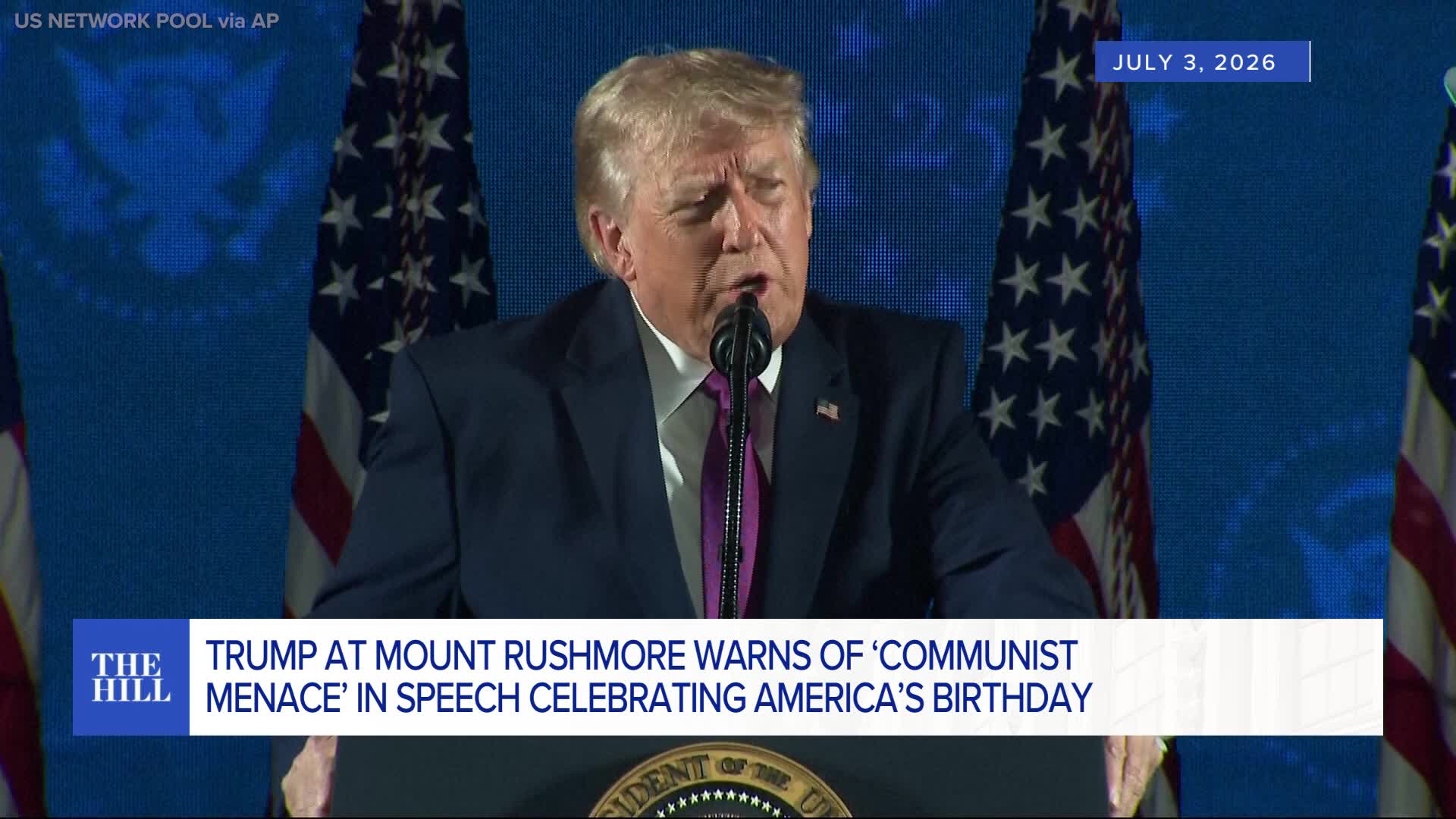 Trump Mt. Rushmore speech